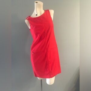 White House Black Market Vibrant Red Mini Dress